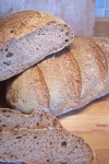 Whole wheat bread with Poolish Whole wheat bread with Poolish