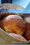 Burger Buns - Overnight Variation Burger Buns - Overnight Variation