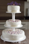 Wedding cake for Rahel & Stefan Wedding cake for Rahel & Stefan