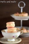 Rosewater Raspberry Macarons