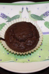 Chocolate custard muffins