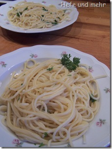 Zitronenspagetti