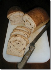 cinnamon raisin swirl bread