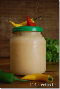 eifreie Mayonnaise mit Chili