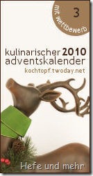 Kulinarischer Adventskalender 2010 mit Wettbewerb - Türchen 3