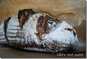 Saatenbrot mit Sauerteig nach Hamelmann