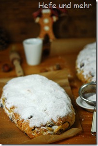 Saftiger Christstollen