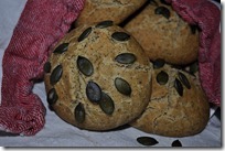 Overnight Pumpkin Seed Rolls