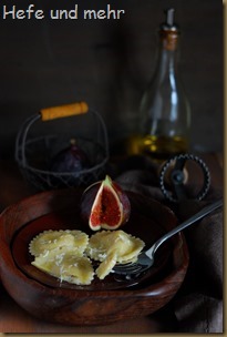 Feigen-Pecorino-Ravioli