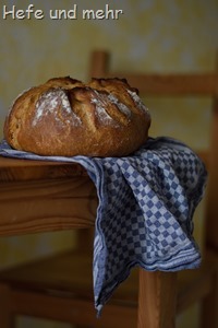 Doppelgebackenes Bauernbrot