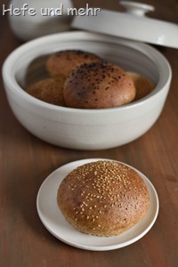 Dinkel-Burgerbrötchen