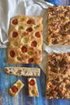 Focaccia mit zweierlei Vorteigen